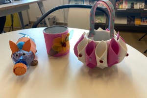 Activité manuelle avec produits recyclés - Mai 2021